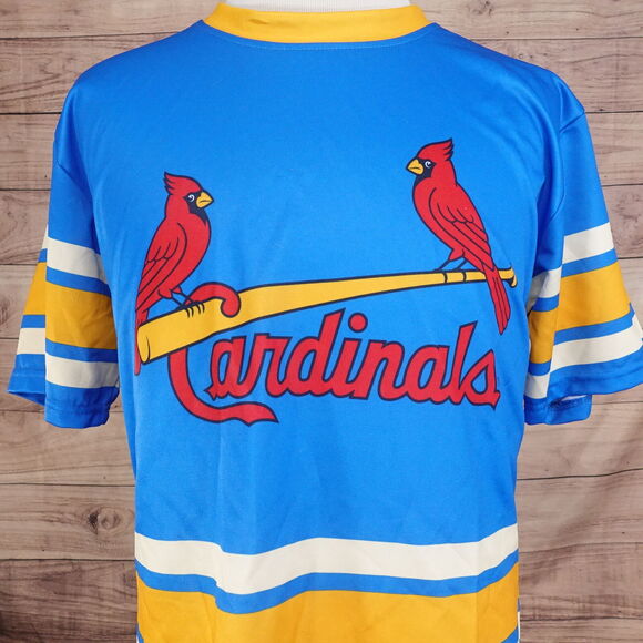 ST LOUIS CARDINALS / BLUES SGA STADIUM GIVEAWAY JERSEY TSHIRT XL - Picture 1 of 6